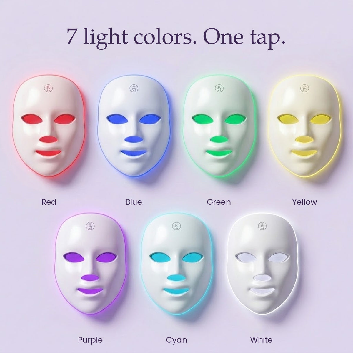 Lumalily 7-Color LED Face Mask