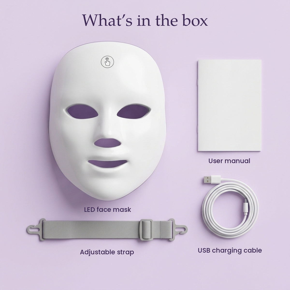 Lumalily 7-Color LED Face Mask